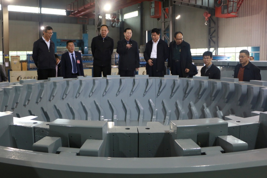 廣東省政協副主席、黨組副書記林木聲一行蒞臨我司考察